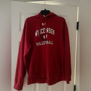 Wisconsin volleyball hoodie
